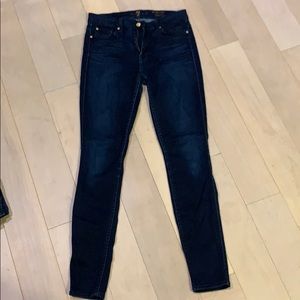 7 for all mankind skinny jeans